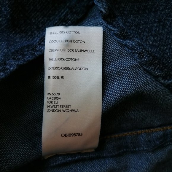 Anthropologie Pilcro And The Letter Press Womens Blue Button Up Shirt Size XS - Picture 7 of 8